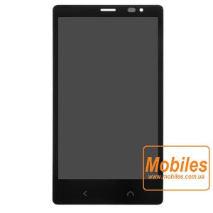 Экран для Nokia X2DS оранжевый модуль экрана в сборе