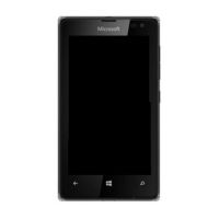 Экран для Microsoft Lumia 532 черный модуль экрана в сборе